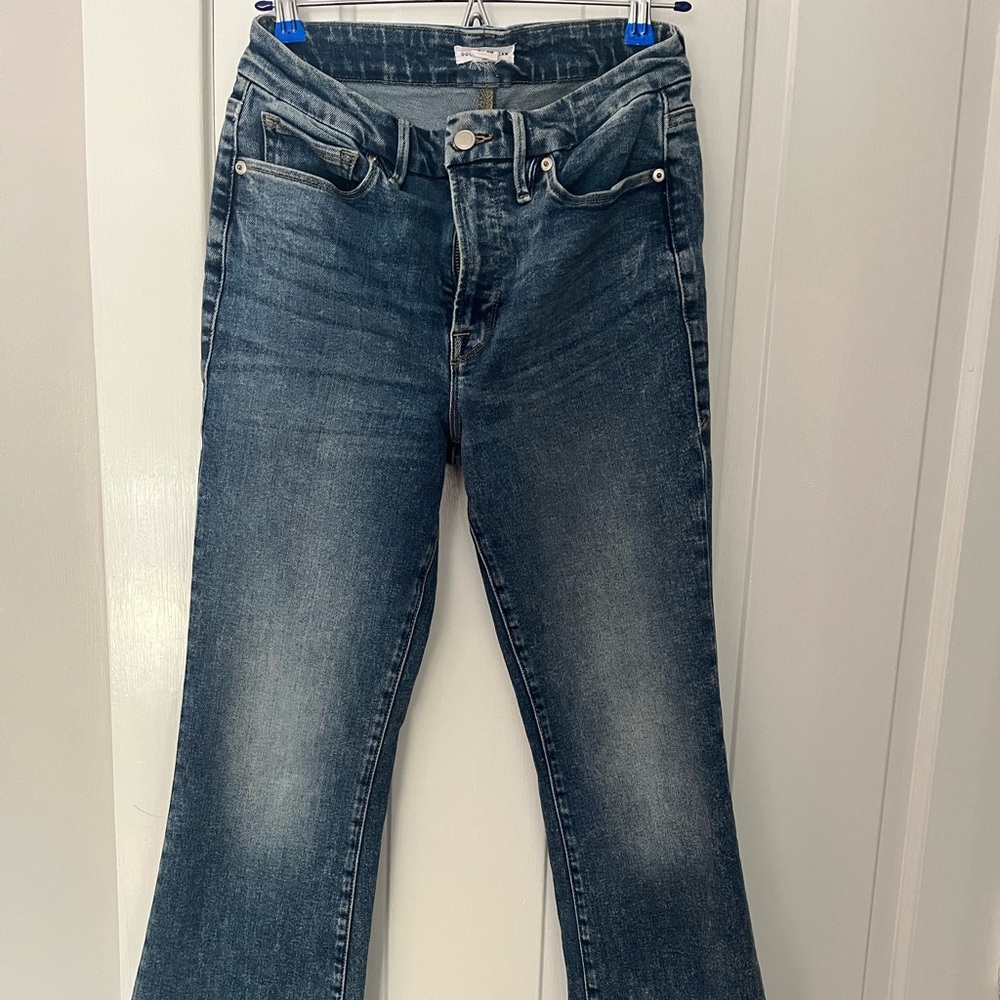 Like new Good American bootcut jeans Size 6/28